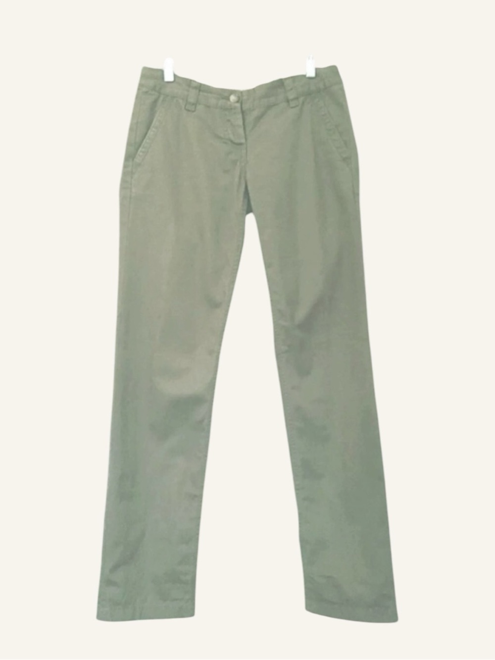 ✨ Lands’ End Canvas line “Boyfriend Fit Chino” Straight-Leg Pants Size 0